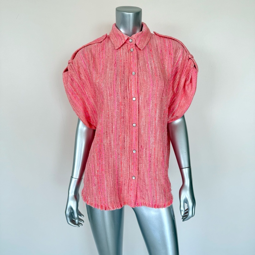NWT!!! IRO Paris women tweed shirt/jacket size 34FR or 4US Retail 495$